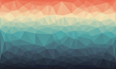 soyut çok renkli arkaplan poli desenli