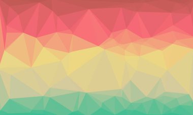 En az renkli çokgen arkaplan