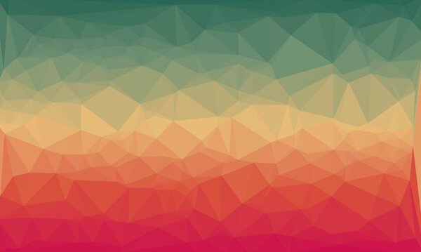 абстрактный красочный многоугольный фон