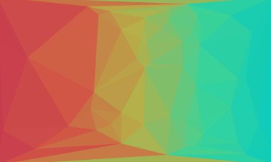 Mozaik tasarımlı renkli geometrik arkaplan