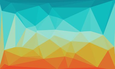 soyut çok renkli arkaplan poli desenli