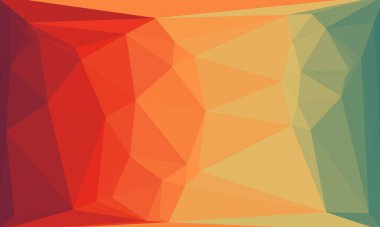 Mozaik tasarımlı renkli geometrik arkaplan