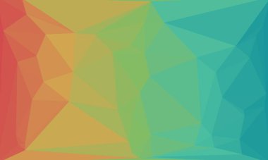 Mozaik tasarımlı renkli geometrik arkaplan