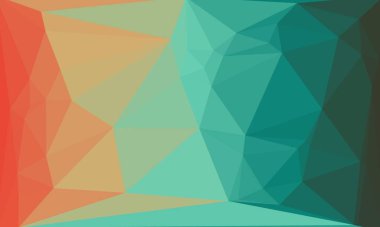 Mozaik tasarımlı renkli geometrik arkaplan