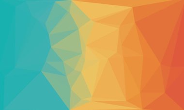 çokgen desenli yaratıcı prizmatik arkaplan