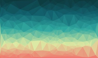 Mozaik tasarımlı renkli geometrik arkaplan