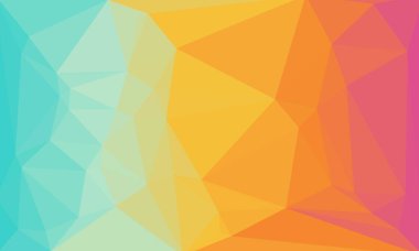 Mozaik tasarımlı renkli geometrik arkaplan