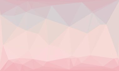 Açık pembe ve mor elementlerle çokgen arkaplan