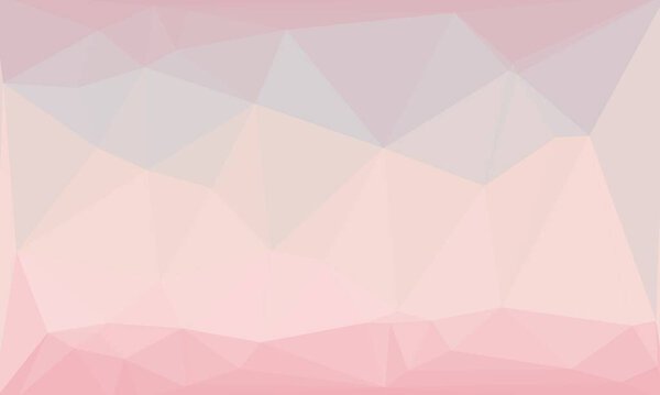 Полигональный фон с светло-розовыми и фиолетовыми элементами