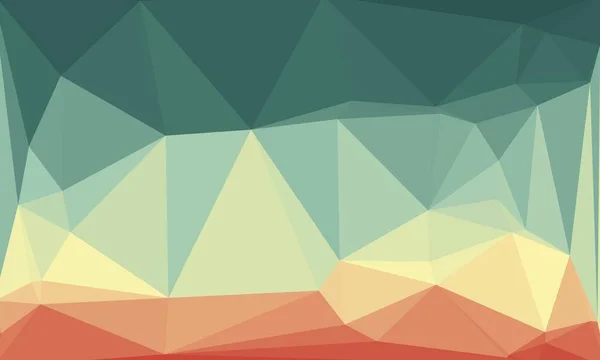 Minimal Multicolored Polygonal Background — Stock Photo, Image