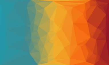 Mozaik tasarımlı renkli geometrik arkaplan