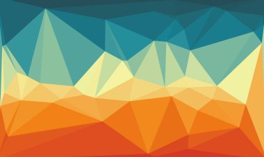 soyut çok renkli arkaplan poli desenli