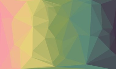 Mozaik tasarımlı renkli geometrik arkaplan