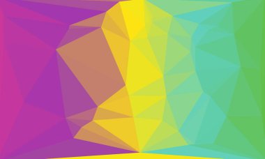 Mozaik tasarımlı renkli geometrik arkaplan