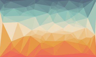 soyut çok renkli arkaplan poli desenli