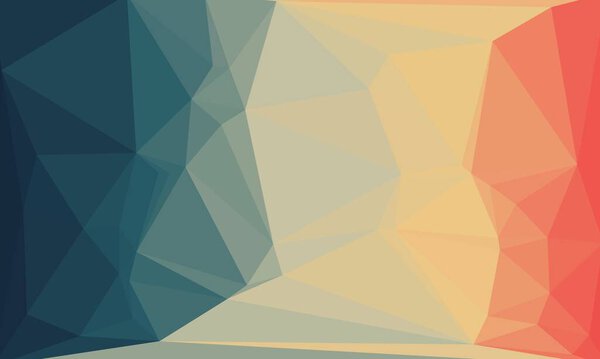 абстрактный красочный многоугольный фон