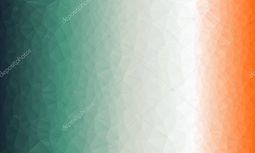 abstract multicolored background with poly pattern