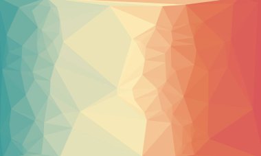 En az renkli çokgen arkaplan