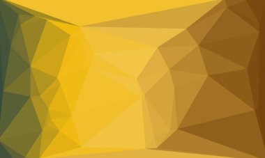Mozaik tasarımlı sarı ve yeşil geometrik arkaplan