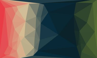 Koyu mozaik tasarımlı Geometrik arkaplan