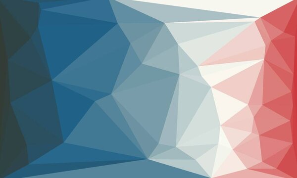 красочный геометрический фон с дизайном мозаики