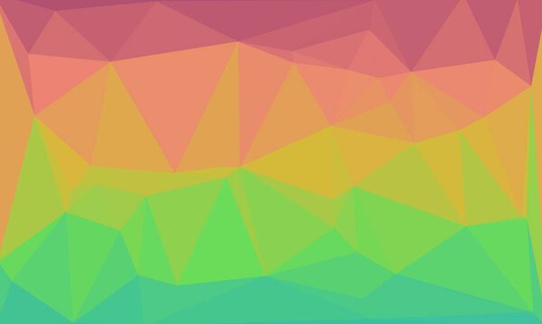 Abstract multicolored background with triangles pattern