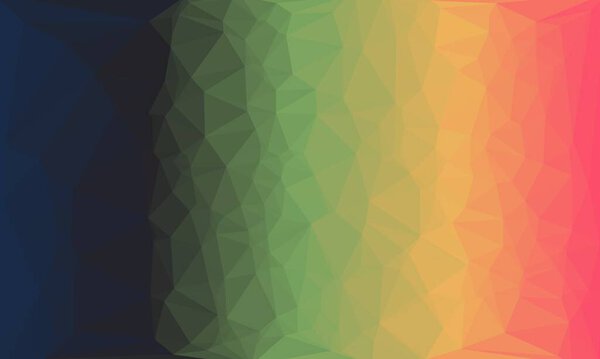 abstract multicolored background with poly pattern