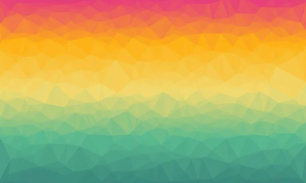 Minimal Multicolored Polygonal Background — Stock Photo, Image