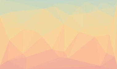 En az renkli çokgen arkaplan