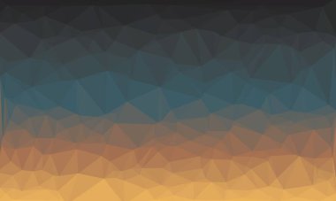 En az renkli çokgen arkaplan