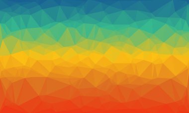 Mozaik tasarımlı renkli geometrik arkaplan