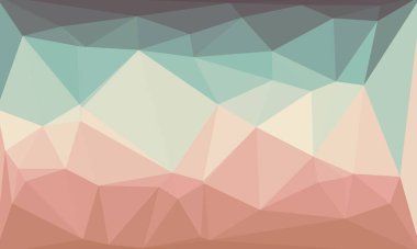 Mozaik tasarımlı renkli geometrik arkaplan