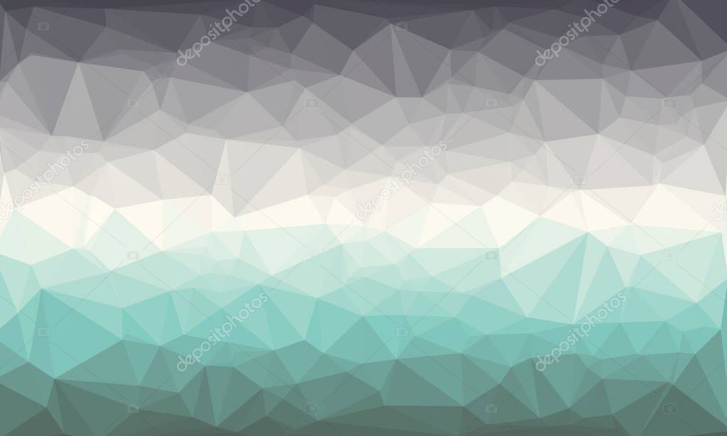 creative prismatic background with polygonal pattern