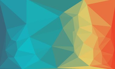 soyut renkli çokgen arkaplan