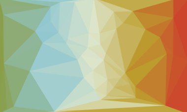 Mozaik tasarımlı renkli geometrik arkaplan