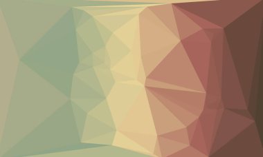 En az renkli çokgen arkaplan