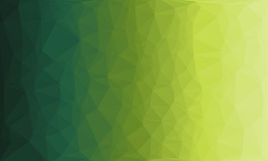 Yeşil gradyan ile renkli geometrik arkaplan