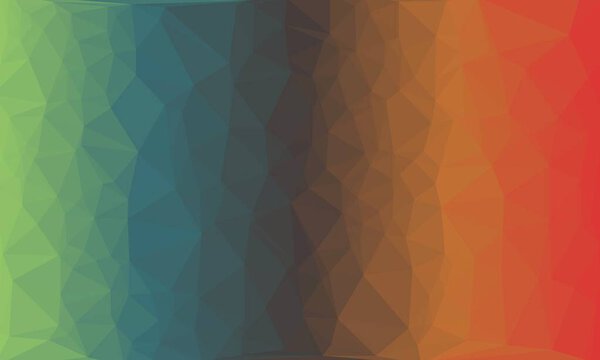 абстрактный красочный многоугольный фон