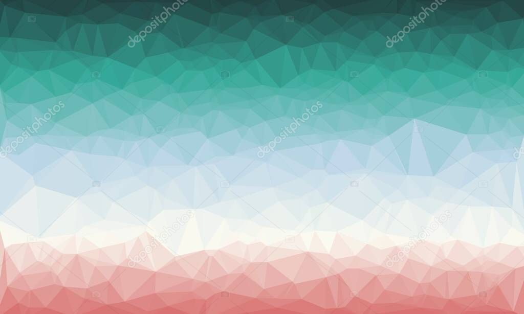 colorful geometric background with mosaic design