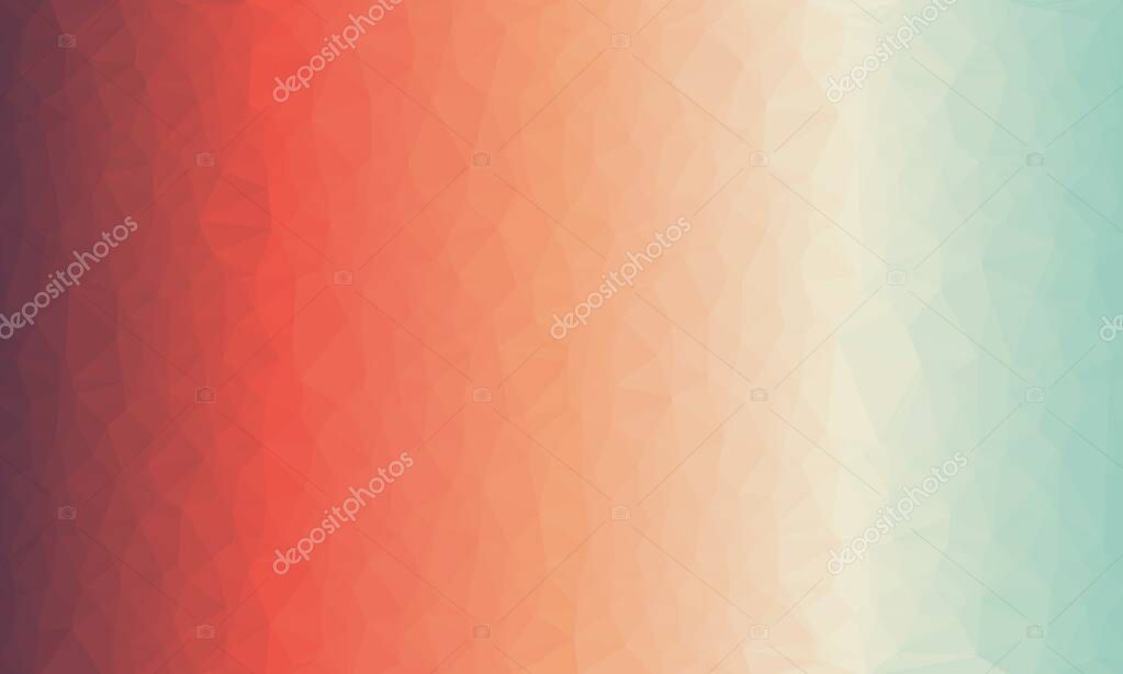Abstract multicolored background with poly pattern