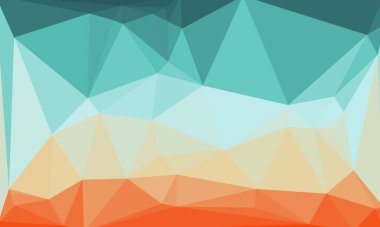 Mozaik tasarımlı renkli geometrik arkaplan