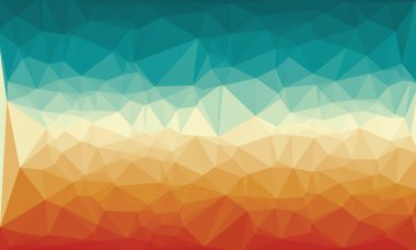 Mozaik tasarımlı renkli geometrik arkaplan