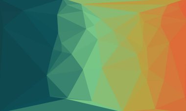 çokgen desenli yaratıcı prizmatik arkaplan