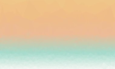 Geometrik desenli pastel prizmatik arkaplan