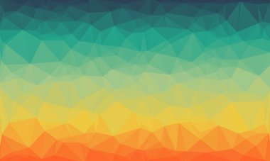 Mozaik tasarımlı renkli geometrik arkaplan