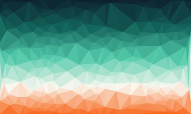 Mozaik tasarımlı renkli geometrik arkaplan