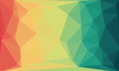 En az renkli çokgen arkaplan
