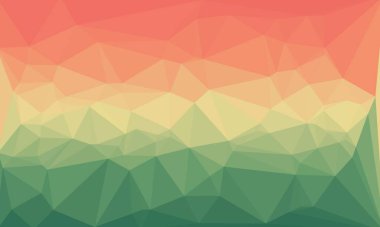 çokgen desenli yaratıcı prizmatik arkaplan