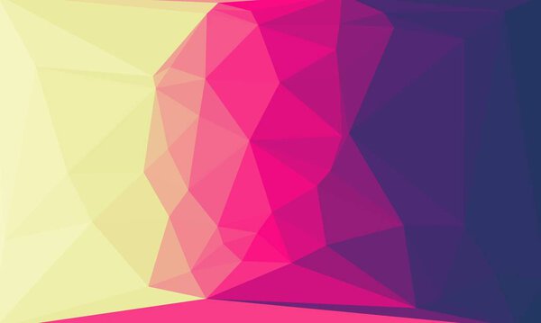 абстрактный красочный многоугольный фон