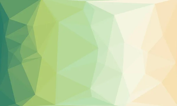 Pastel Green Gradient Polygonal Background — Stock Photo, Image